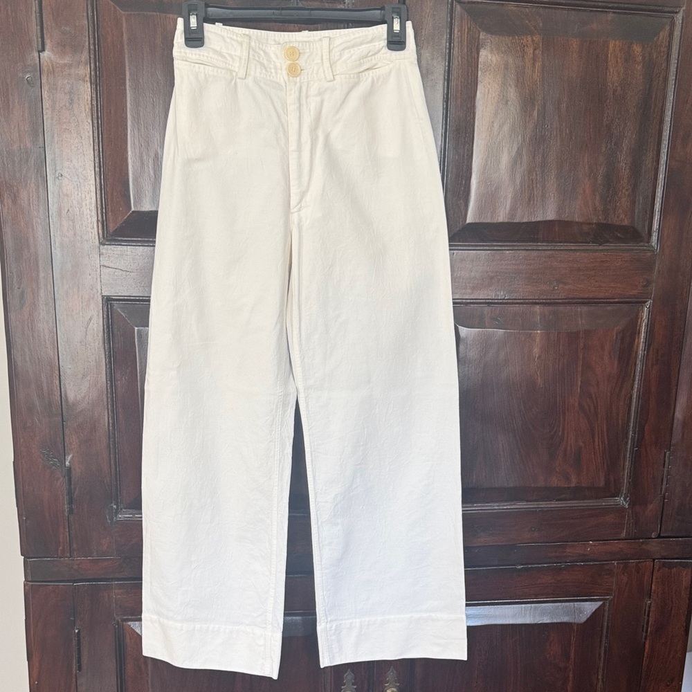 Apiece Apart white Merida pants